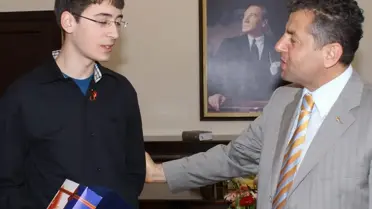Ordu Valisi'nden Tübitak 1.'sine Ödül