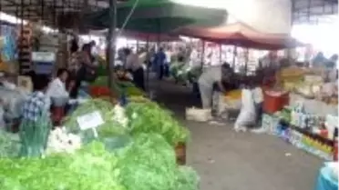 Havran'da Pazarcı Esnafından Dualı İş Başı