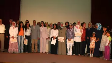 El Sanatları Merkezi 2.dönem Mezunlarını Verdi