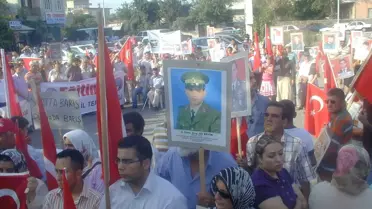 Osmaniye'de 'Şehitleri Anma ve Teröre Hayır' Mitingi