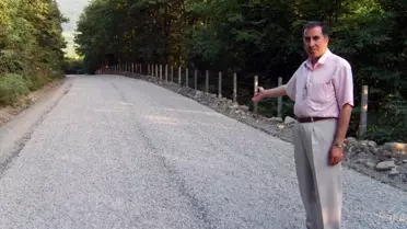 Ayancık'ta Asfaltlama Çalışmaları