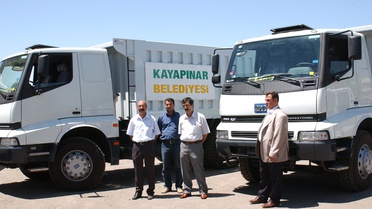 Kayapınar Belediyesi 3 İş Aracı Satın Aldı