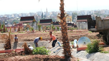 Anıttepe Parkı'nda Çalışmalar Hız Kazandı