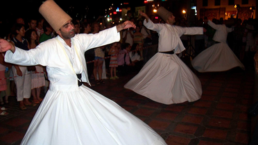 Marmaris'te Semazen Gösterisi
