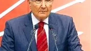 Baykal: Cumhurbaşkanı Uzlaşı ile Seçilmeli