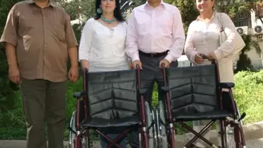 Konak Belediyesi'nden Tekerlekli Sandalye Yardımı