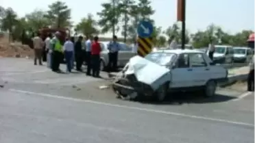 Konya'da Otostop Çeken Şahsa Otomobil Çarptı