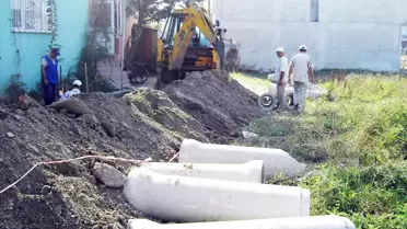 Bafra'da Alt Yapı Çalışmaları