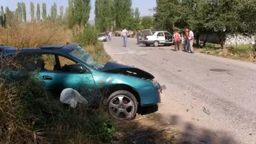 Seydişehir'de Trafik Kazası: 2 Yaralı