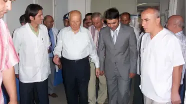 Kenan Evren'den Alaşehir Devlet Hastanesi'ne Ziyaret