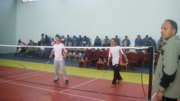 Cezaevinde Badminton Kursu Açıldı