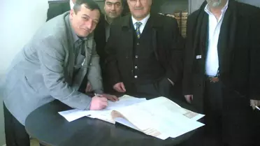 Öztetikler, Terminal Yapılacak Arsanın Tapusunu Aldı