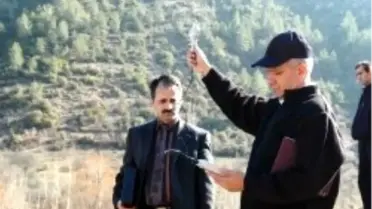 Temsan Genel Müdürü Uşak'taki Akarsularda İncelemelerde Bulundu