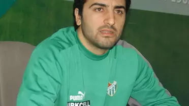 Bursasporlu Futbolcu Sinan Kaloğlu'nun Basın Toplantısı