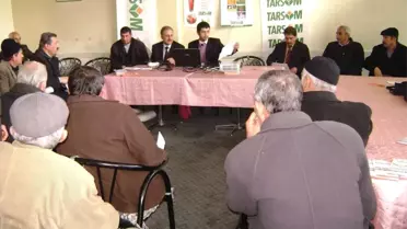 Tarım Sigortası Toplantısı Doğanşehir'de Yapıldı