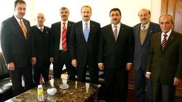 Burdur'un Sorunlarını Sanayi Bakanı Çağlayan'a Anlattılar