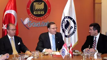 Akbank Genel Müdürü Gso'yu Ziyaret Etti