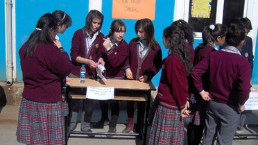 80. Yıl Cumhuriyet Lisesi'nde Sivil Savunma Etkinlikleri