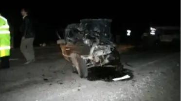 Aksaray'da Trafik Kazası: 4 Ölü, 16 Yaralı