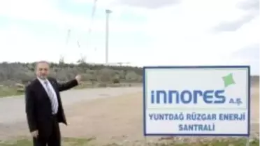 Bergama'da Rüzgar Enerjisi ile Elektrik Üretimi Başladı