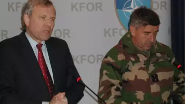 NATO Genel Sekreteri Scheffer'in Kosova Temasları