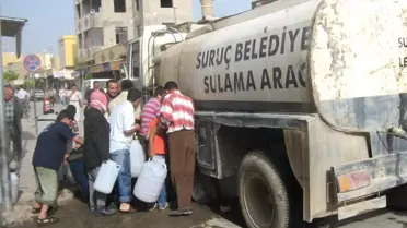Şanlıurfa'nın Suruç İlçesinde Su Sıkıntısı Baş Gösterdi