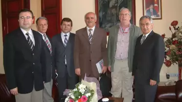 Yuntdağı Kırsal Kalkınma Projesi Heyeti Vali Öztürk'ü Ziyaret Etti