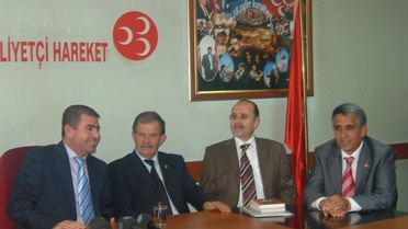 Kayseri Türk Ocağından MHP İl Başkanlığı'na Ziyaret