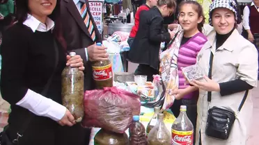 Köy Okulu Şehirde Kermes Düzenledi