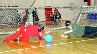 Samsun'da Protokolün Goolbol Müsabakası