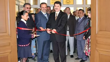14 Okulun Ortak Resim ve Proje Sergisi Açıldı