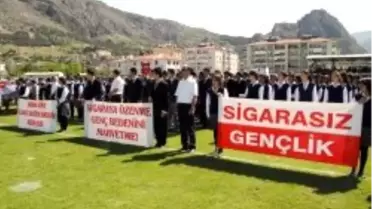 19 Mayıs'ta Gençlerden Sigaraya Savaş