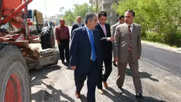 Doğalgaz Çalışması Tamamlanan Yollar Asfaltlanıyor