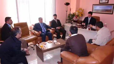 Belediye Başkanı Yenigün'den Dernek ve Oda Başkanlarına Ziyaret