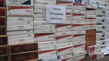 Taşlıçay'da Kaçak Sigara Operasyonu