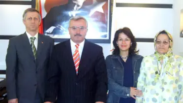 Başkan Kaldırım'a Teşekkür Ziyareti