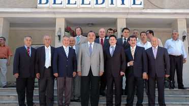 Kiraz Şenliği Dav Etlilerinden Başkan Akın' A Toplu Ziyaret