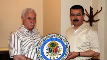 Amasya Valisi Lekesiz'den Bilecik Valisi Çolak'a Ziyaret