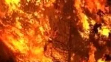 Manisa'da Şüpheli Yangın