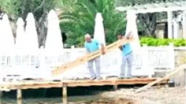 Torba'da Pes Dedirten İskele Kaldırılıyor