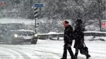 İstanbul'a Kar Yeniden Geldi