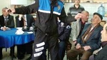 Kırıkkale'de Emniyet Mahalle Muhtarlarıyla Toplantı Yaptı