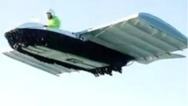 3 Metre Yüksekte 90 Km Hız Yapıyor