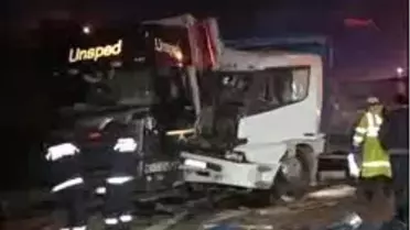 İki Tır İki Kaza: 2 Yaralı...