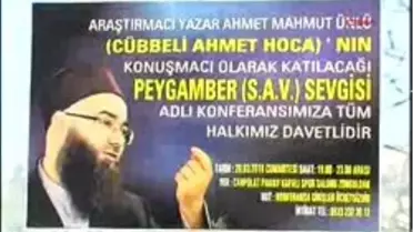 Cübbeli Hoca'nın Konferansı Sorun Oldu