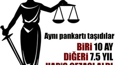 Aynı Pankarta İki Ayrı Ceza