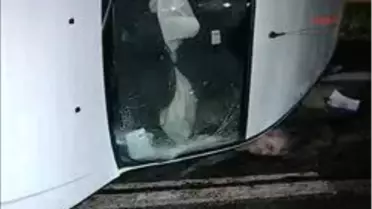 Devrilen Aracın Altında Can Verdi