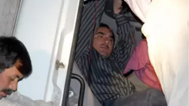 Sürücü 1 Saatte Kurtarıldı