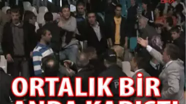 Halk Oyunları Yarışmasında Salon Karıştı