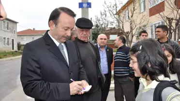 Karabalık Beşevler'de İnceleme Yaptı